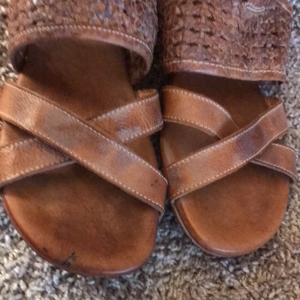 Bed|Stu Capriana Tan Gladiator Sandals size 7.5 - Picture 8 of 16